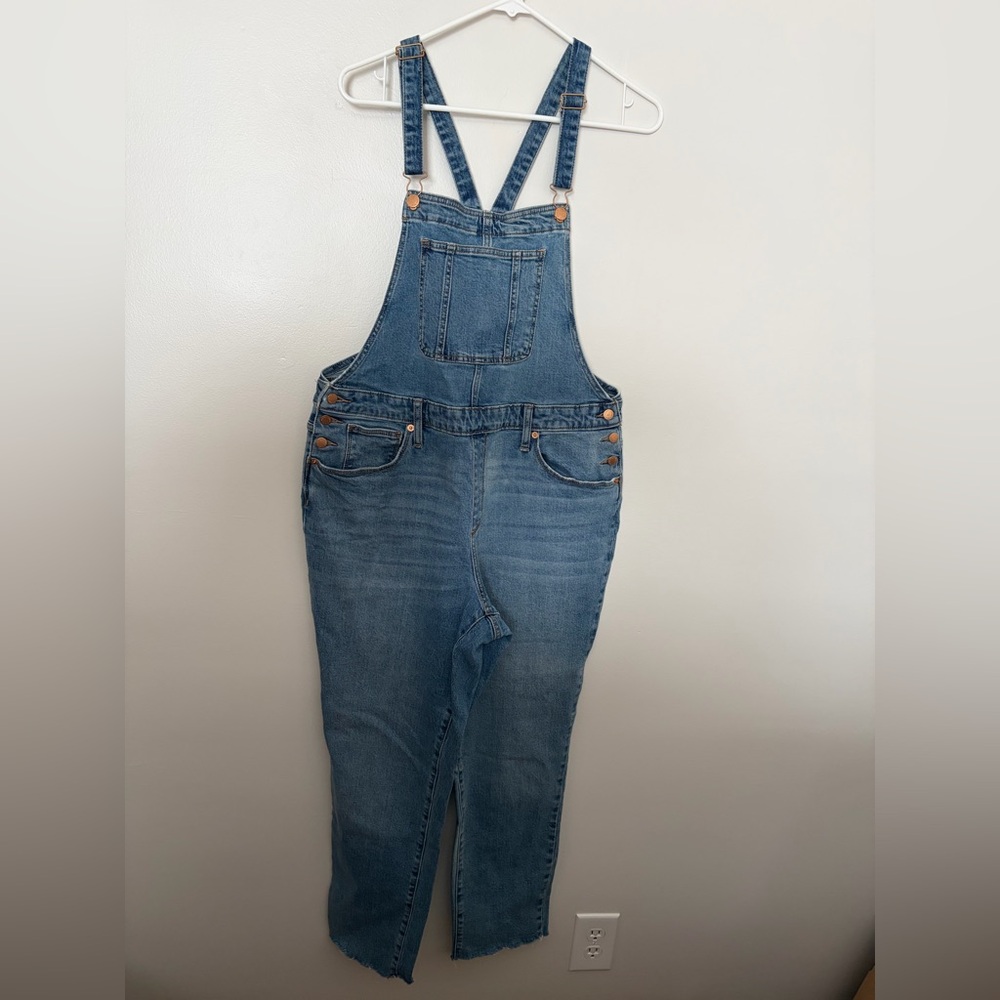 99% Cotton Classic Universal Thread Light Blue Denim Overalls